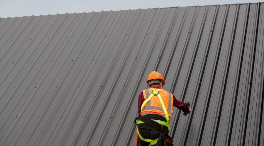 Professional metal roof installation services in Alto, TX